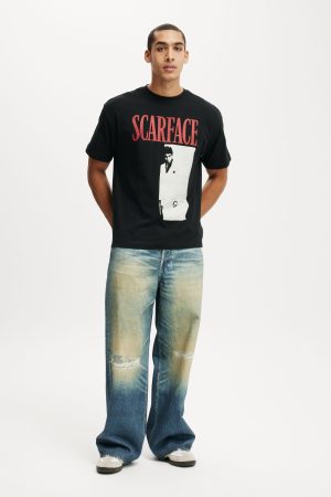 Tony Montana Scarface Box Fit T-Shirt
