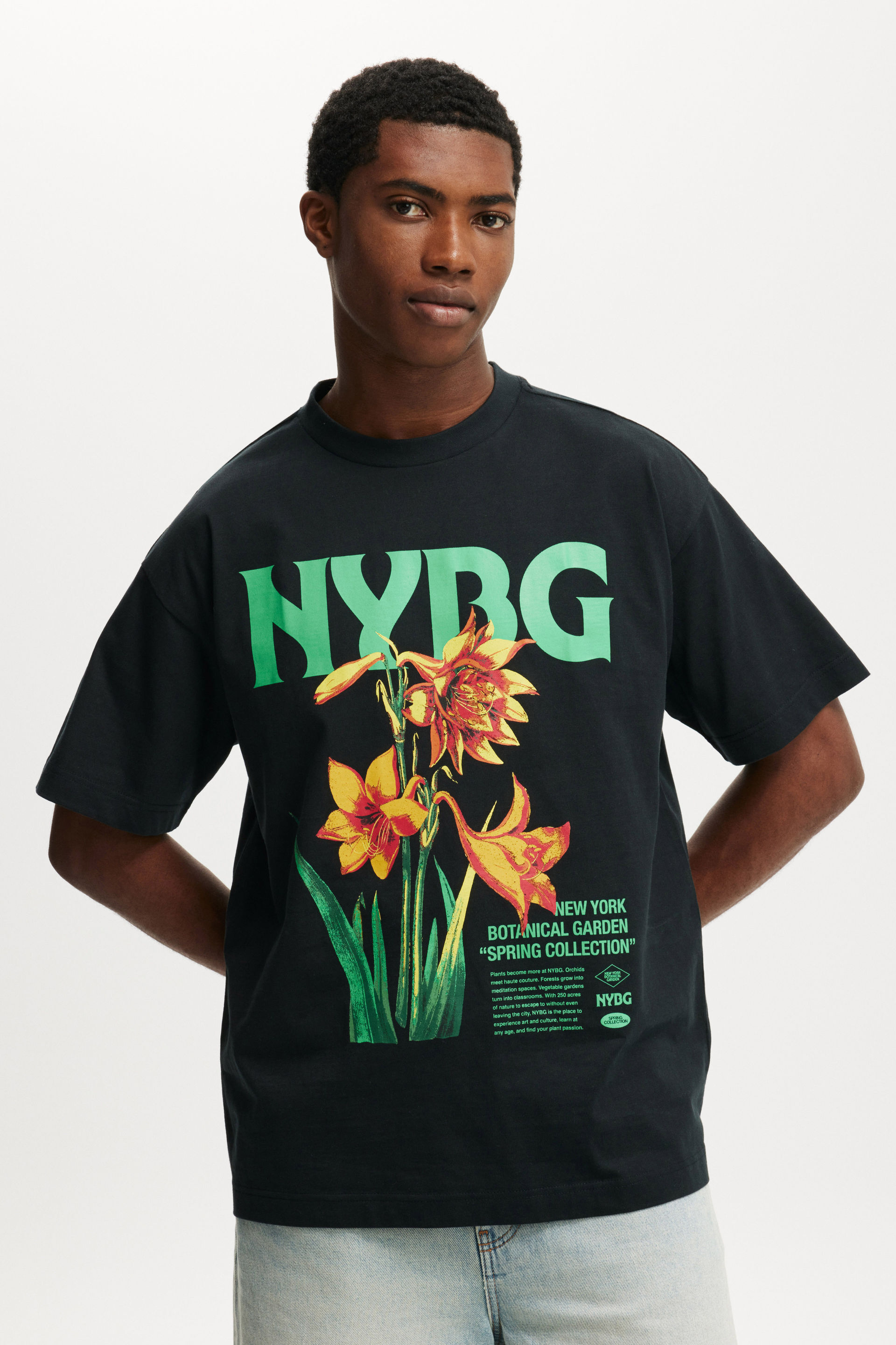 New York Botanical Garden Box Fit T-Shirt