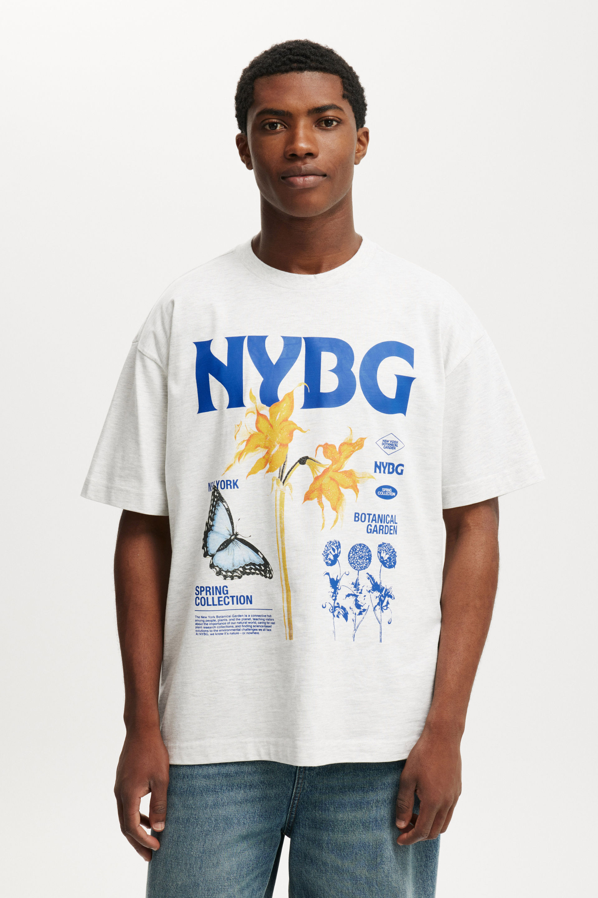 New York Botanical Garden Box Fit T-Shirt