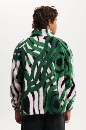 Tylah Saunders Teddy 1/2 Zip Fleece