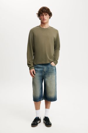 Cropped Fit Long Sleeve