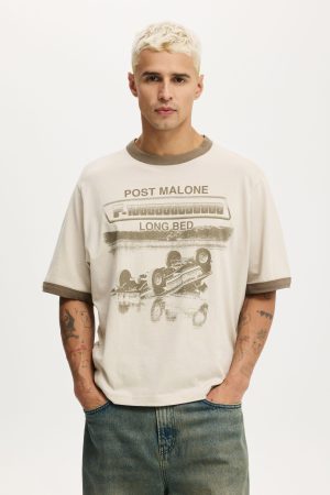 Post Malone Cropped Fit Music T-Shirt