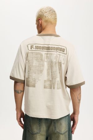 Post Malone Cropped Fit Music T-Shirt