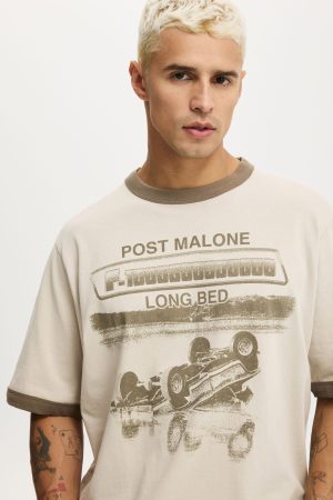 Post Malone Cropped Fit Music T-Shirt