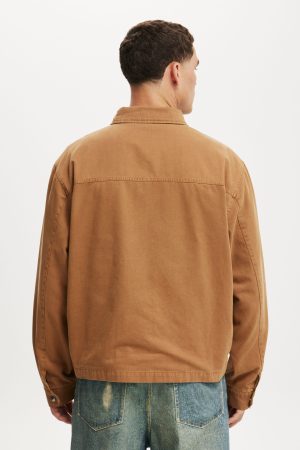 Cropped Harrington Jacket