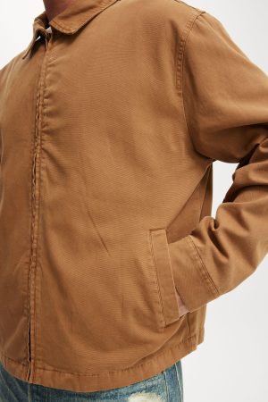 Cropped Harrington Jacket