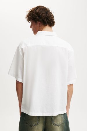 Eli Linen Blend Short Sleeve Shirt