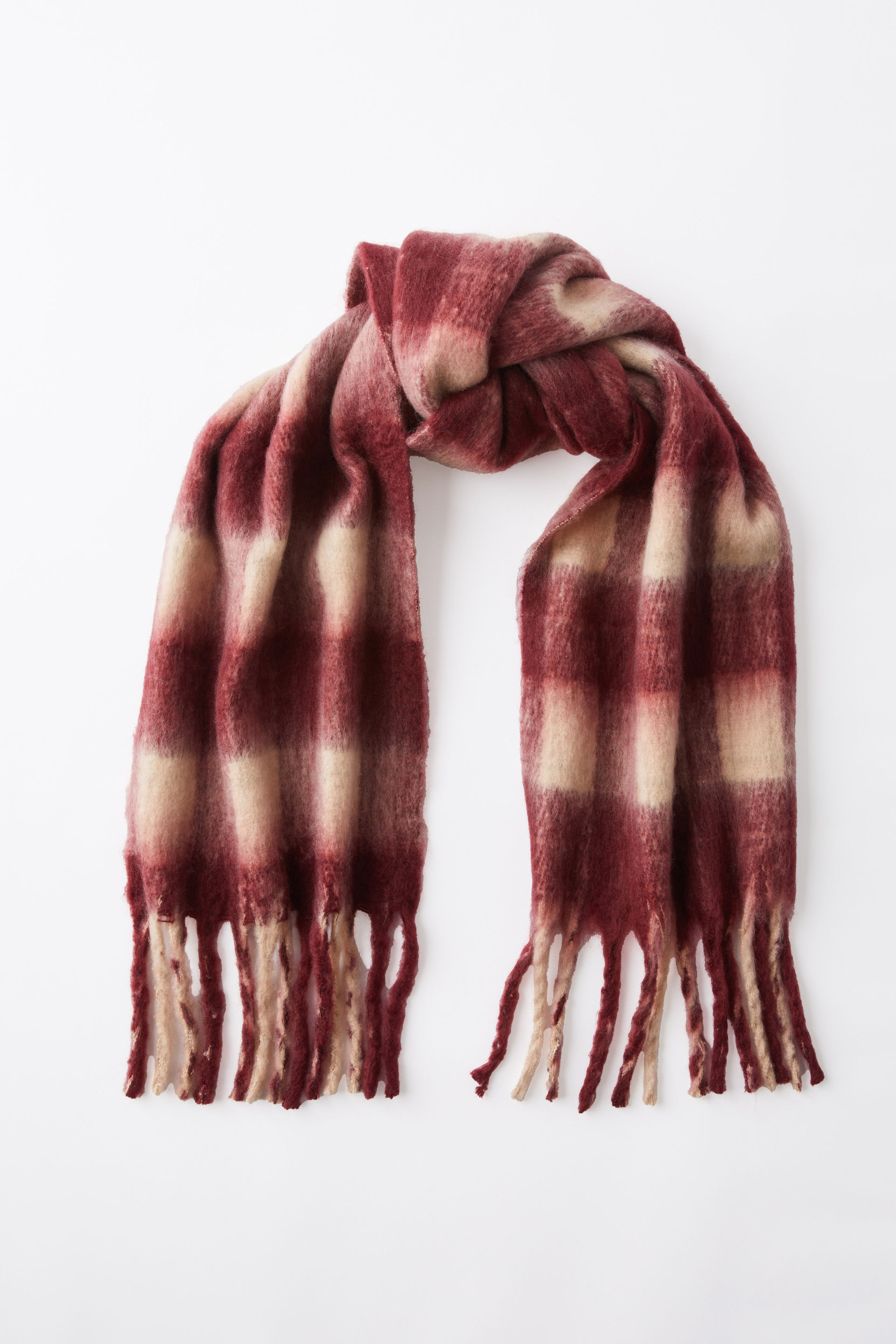Phoebe Brushed Tassel Scarf