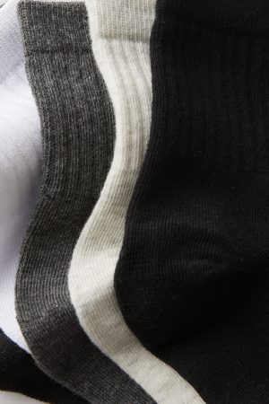 5Pk Quarter Crew Sock