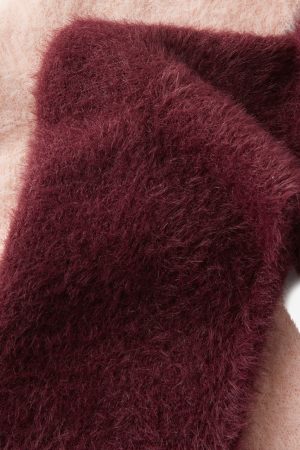 Fluffy Crew Sock 2Pk