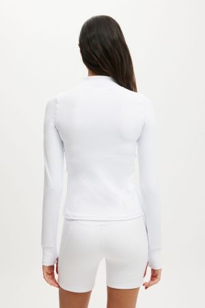 Active Core Zip Through Long Sleeve