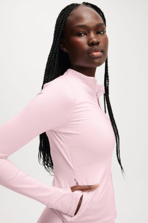 Active Core Zip Through Long Sleeve