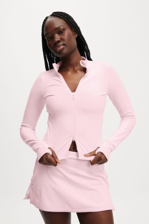 Active Core Zip Through Long Sleeve