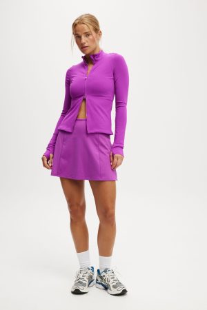 Active Core Zip Through Long Sleeve