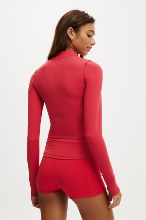 Active Core Zip Through Long Sleeve