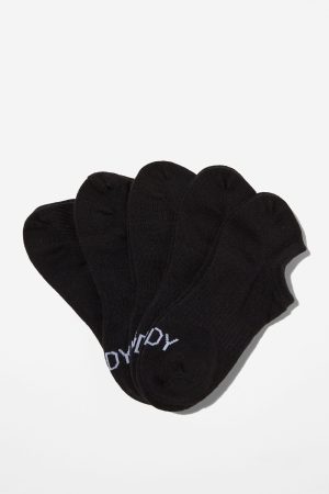 Body Low Cut Sneaker Socks 5Pk