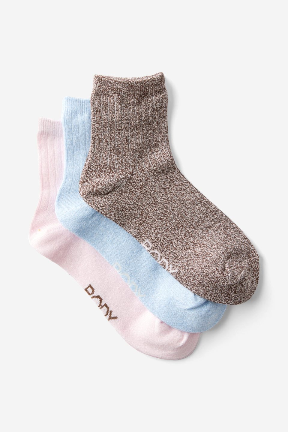 Body Mid Crew Socks 3Pk