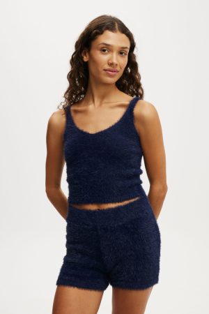Fluffy Knitted Cami