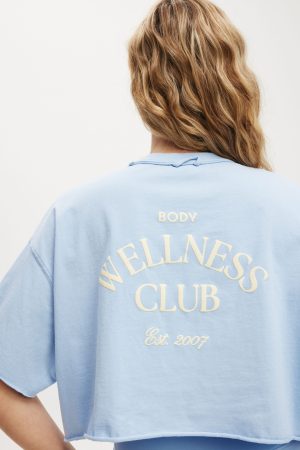 Active Relaxed Cropped Tshirt