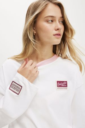 Long Sleeve Graphic Crew