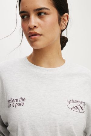 Long Sleeve Graphic Crew