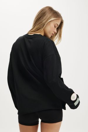 Long Sleeve Graphic Crew