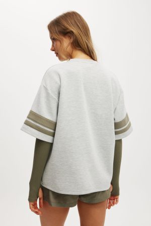 Ballpark Oversized Graphic Tshirt