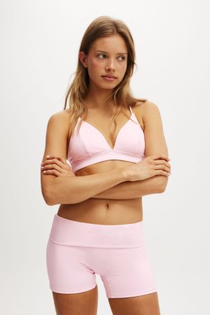 Ultra Soft Roll Over Shortie Short