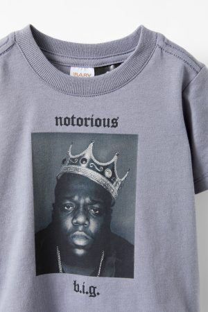 Biggie Short Sleeve Graphic Print Tee