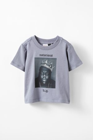 Biggie Short Sleeve Graphic Print Tee