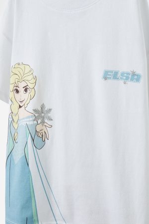 Billie Eilish Shoulder Short Sleeve Music Tee