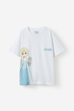 Billie Eilish Shoulder Short Sleeve Music Tee