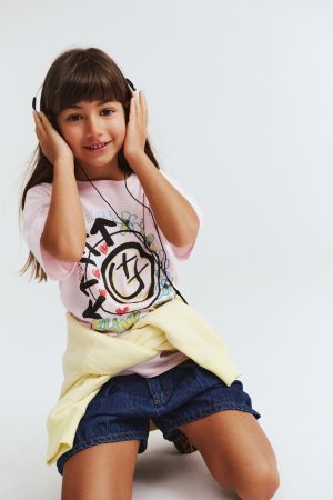 Billie Eilish Shoulder Short Sleeve Music Tee