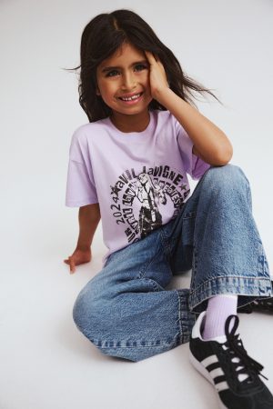 Billie Eilish Shoulder Short Sleeve Music Tee