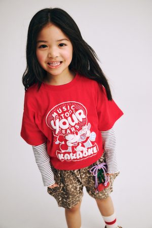 Billie Eilish Shoulder Short Sleeve Music Tee