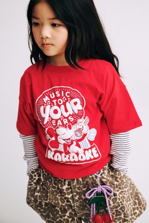 Billie Eilish Shoulder Short Sleeve Music Tee