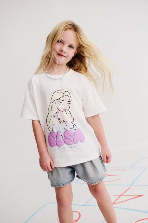 Billie Eilish Shoulder Short Sleeve Music Tee