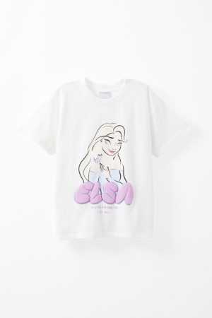 Billie Eilish Shoulder Short Sleeve Music Tee