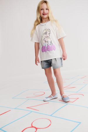 Billie Eilish Shoulder Short Sleeve Music Tee