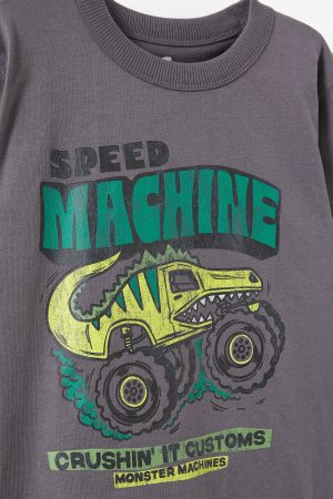 Jonny Short Sleeve Graphic Print Tee