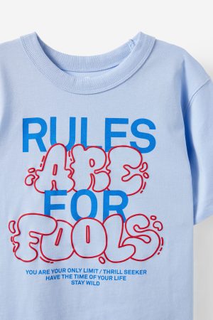 Jonny Short Sleeve Graphic Print Tee