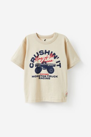 Jonny Short Sleeve Graphic Print Tee