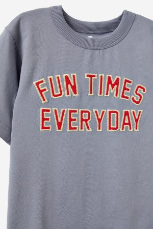 Jonny Short Sleeve Graphic Print Tee