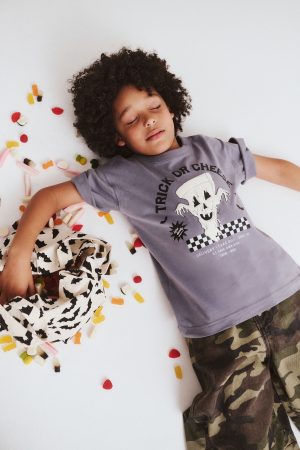 Jonny Short Sleeve Graphic Print Tee