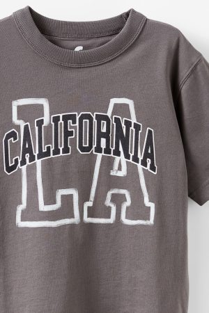 Jonny Short Sleeve Graphic Print Tee