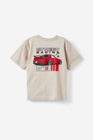 Jonny Short Sleeve Graphic Print Tee