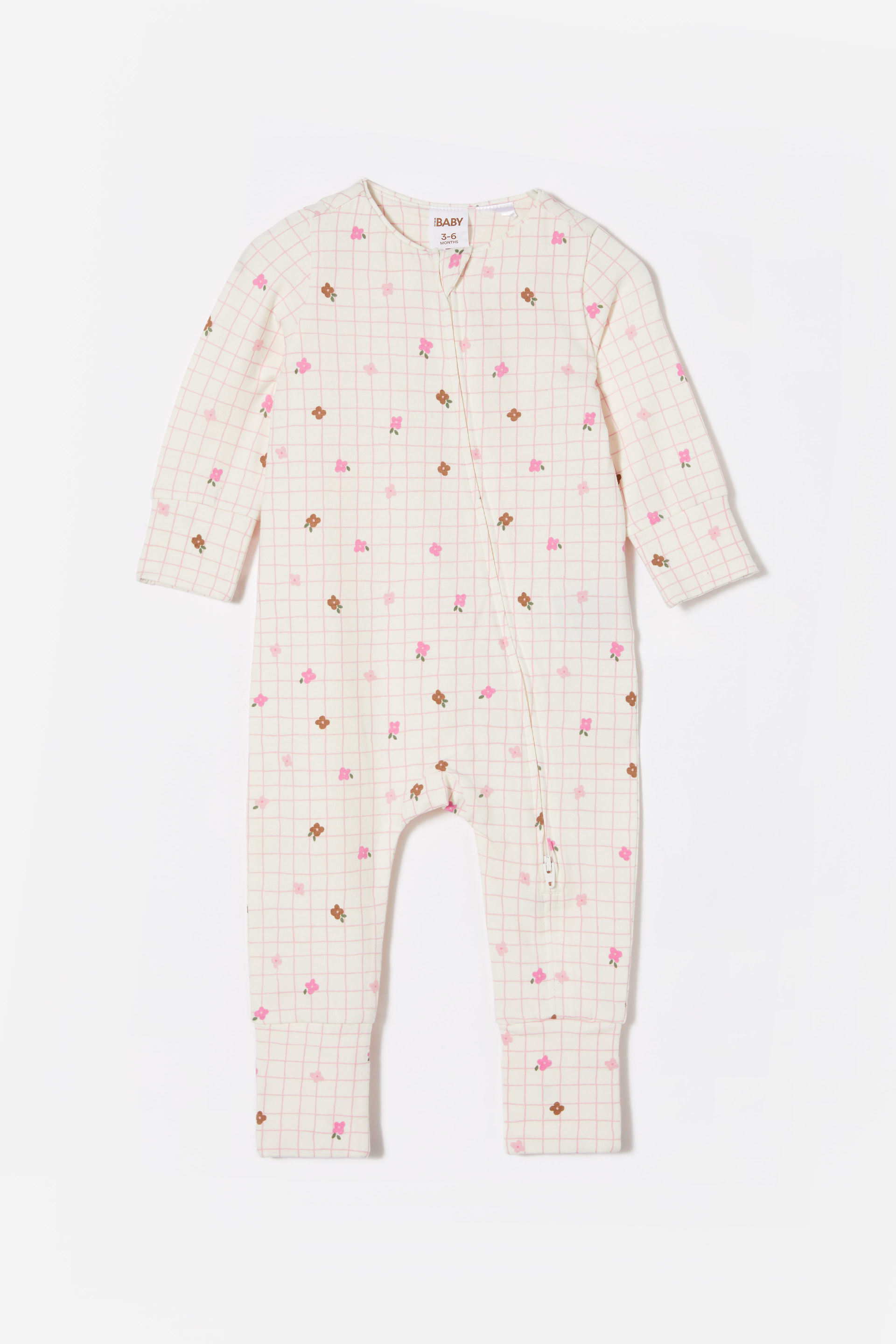 The Billie Long Sleeve Zip Romper