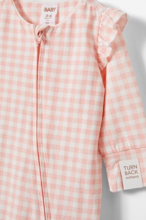 The Billie Long Sleeve Zip Romper