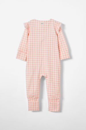 The Billie Long Sleeve Zip Romper