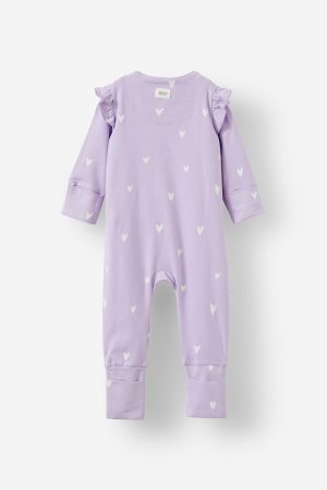 The Billie Long Sleeve Zip Romper